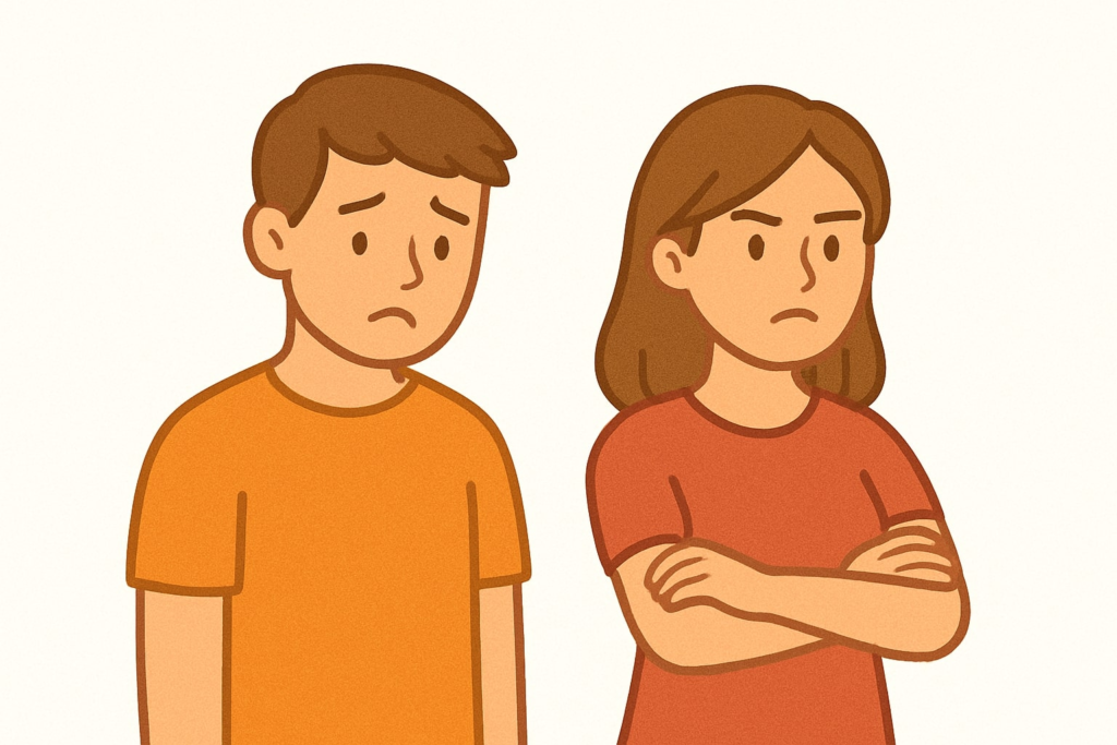 What is phimosis? - woman upset with man